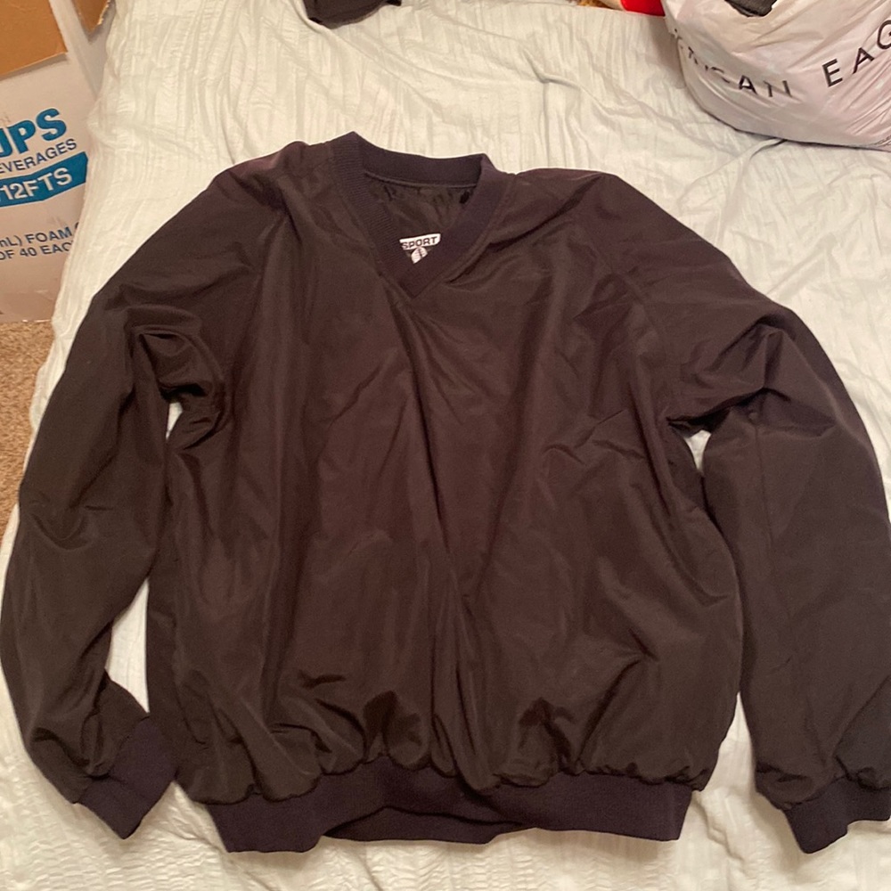 Windbreaker sweatshirt